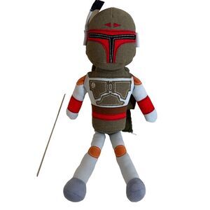 Disney Star Wars Galaxy's Edge Boba Fett Plush Toy 12"